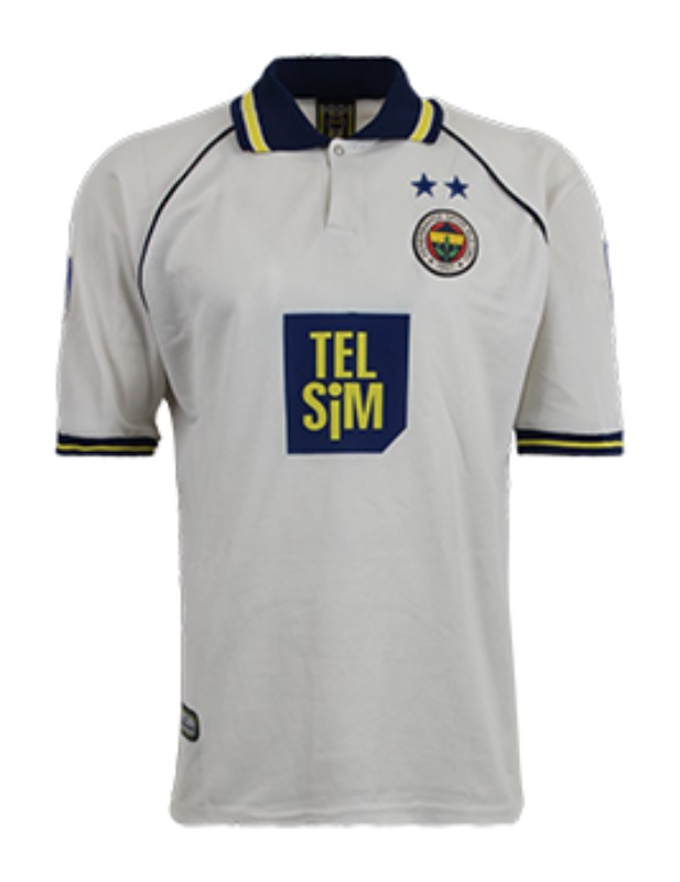 Segunda equipación de Fenerbahçe 00-01