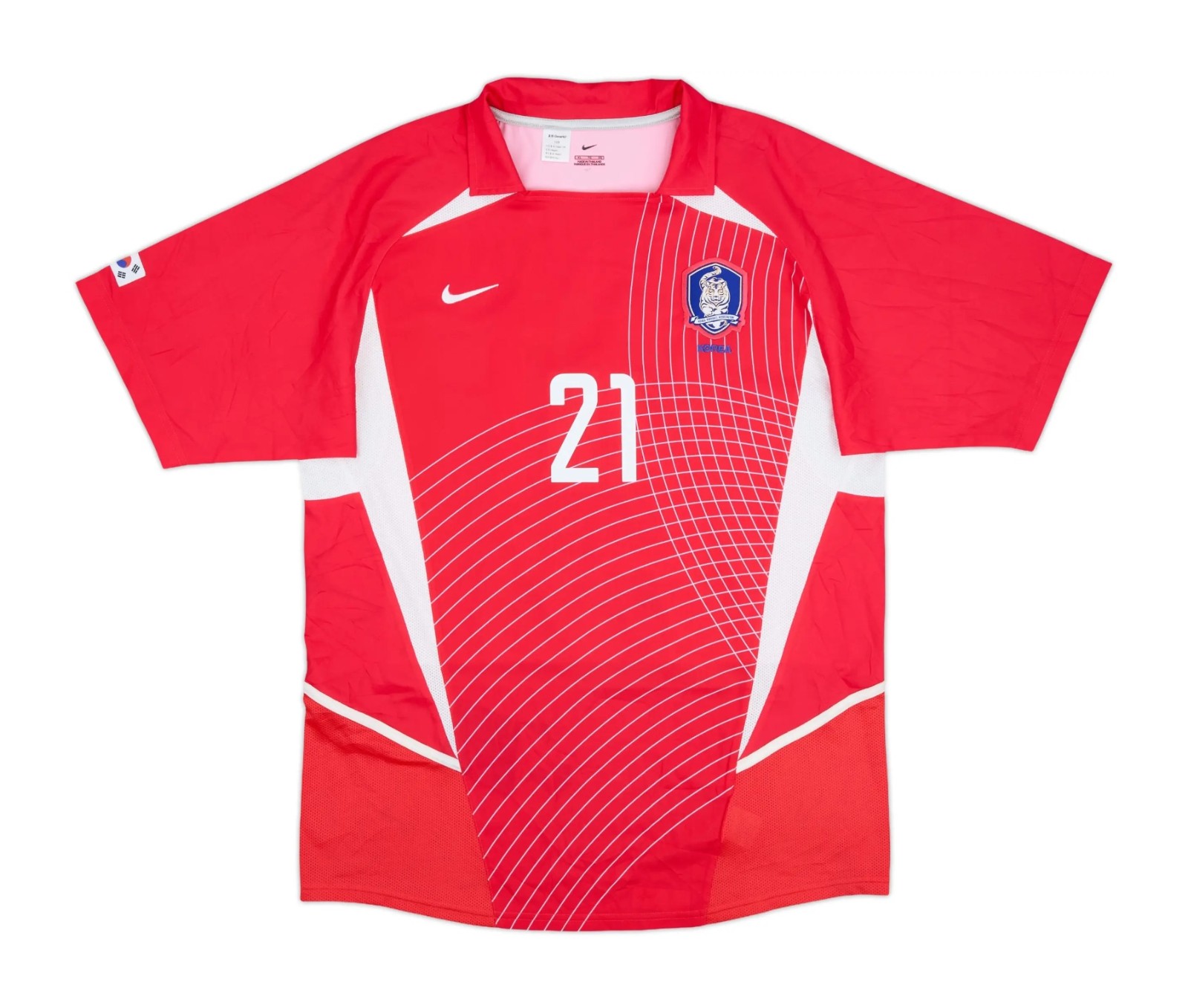 Primera equipación de Rep. Corea 2002