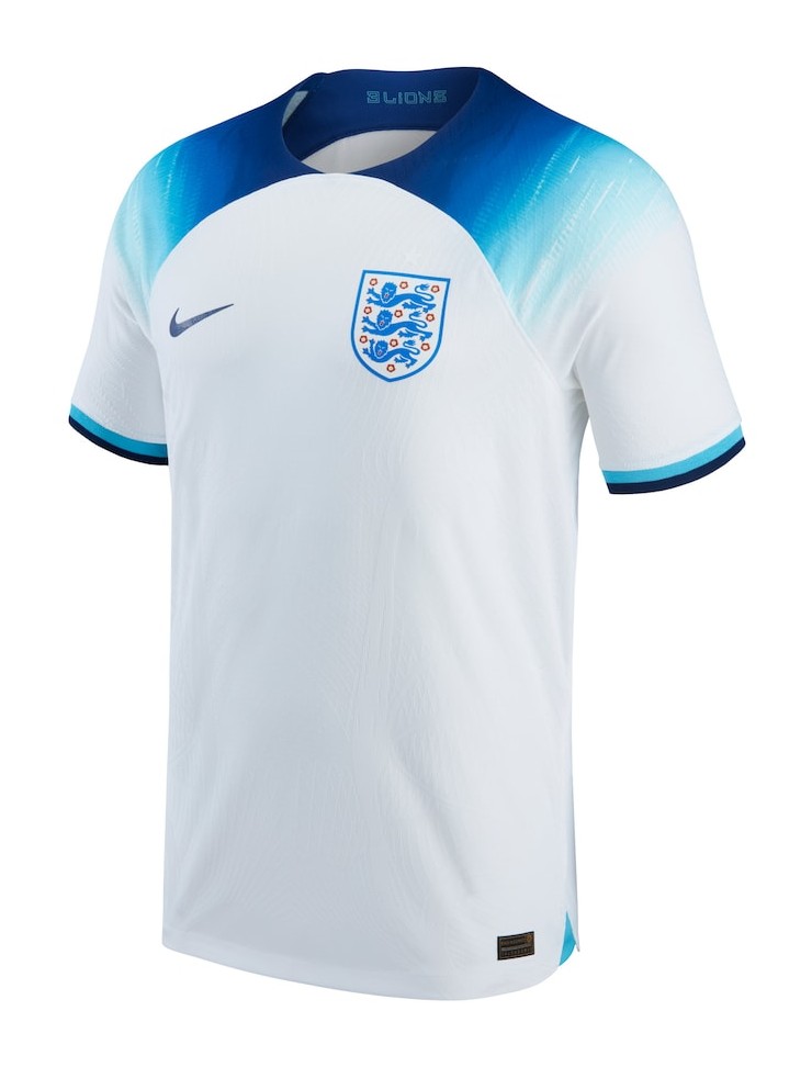 Primera equipación de Inglaterra 2022