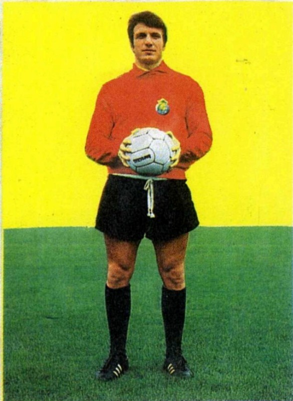 Equipación de portero de Oporto 72-73