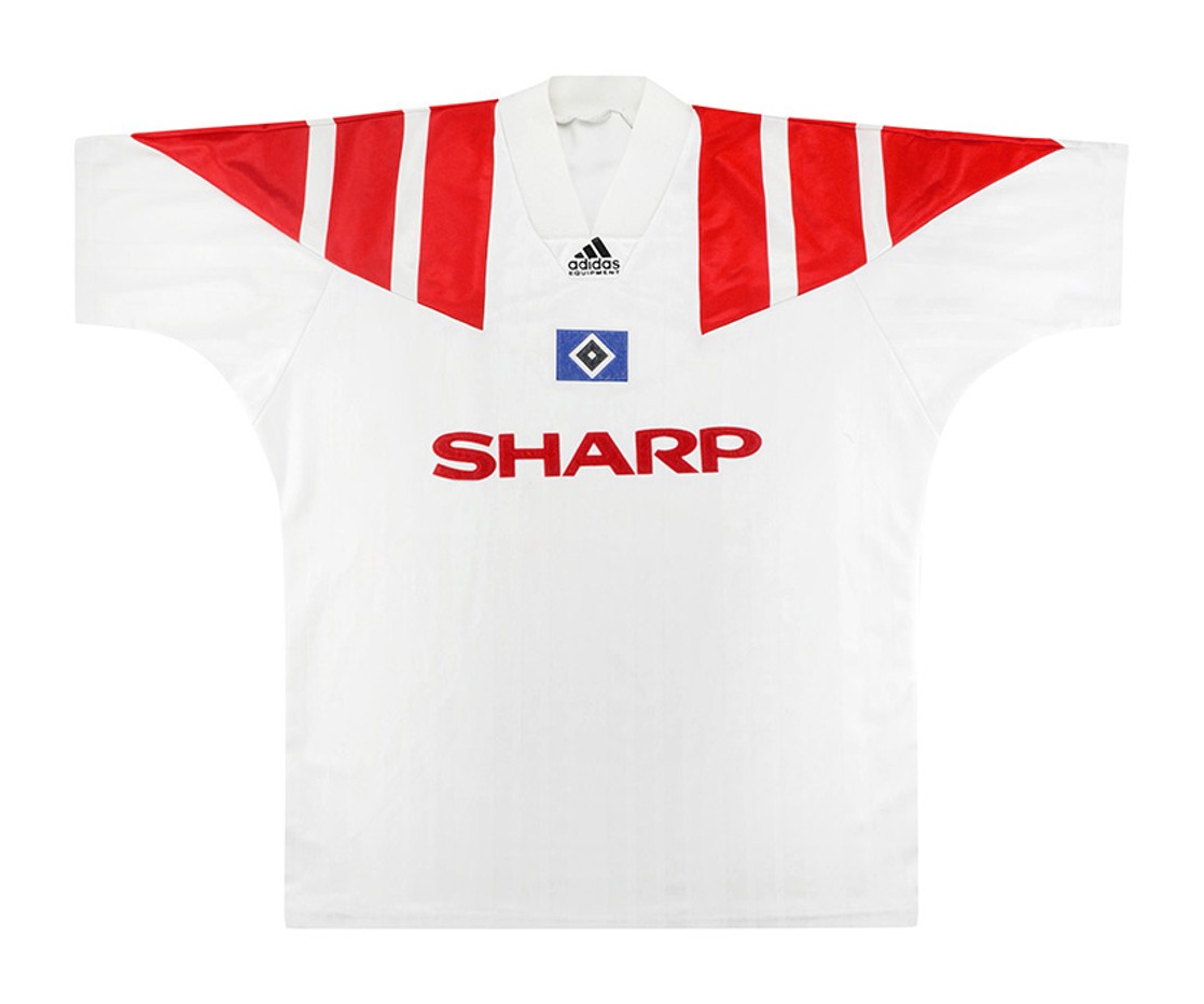 Primera equipación de Hamburgo 92-93