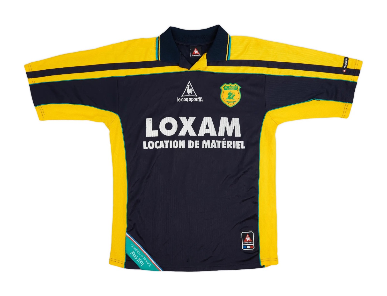 Segunda equipación de Nantes 00-01