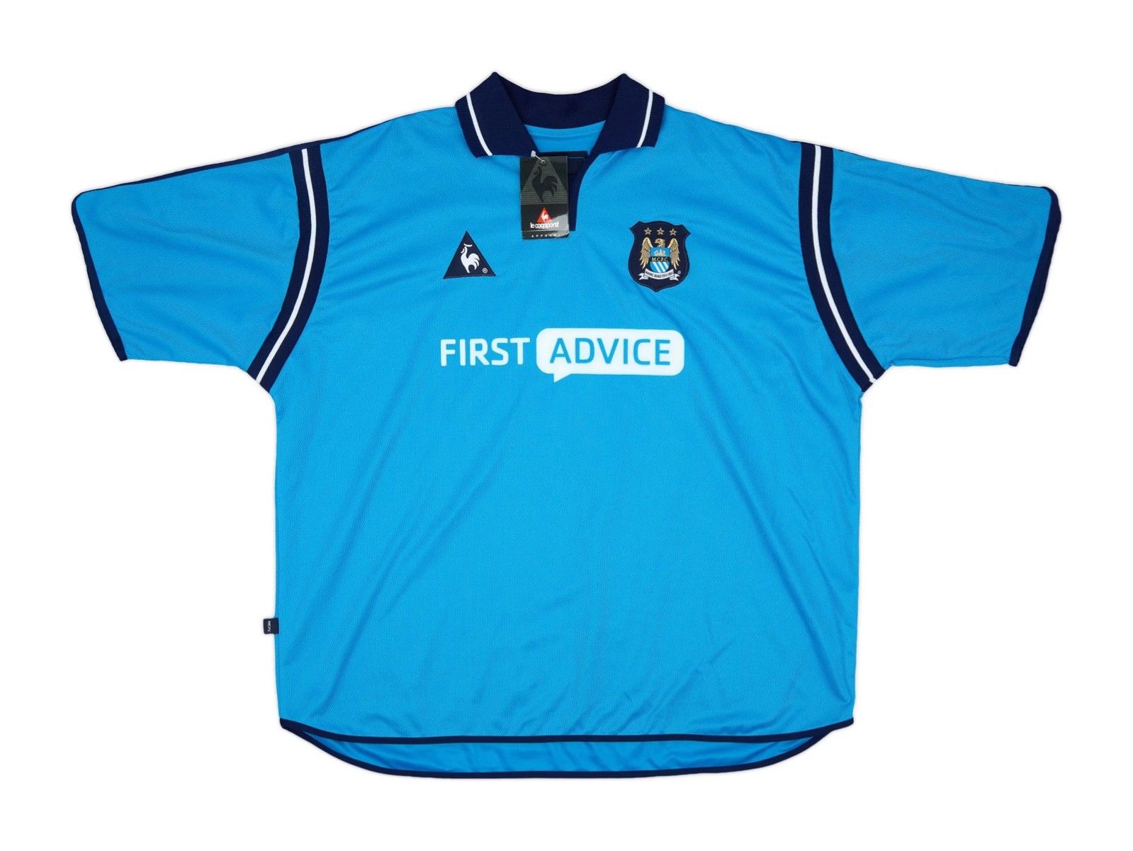 Primera equipación de Man City 02-03