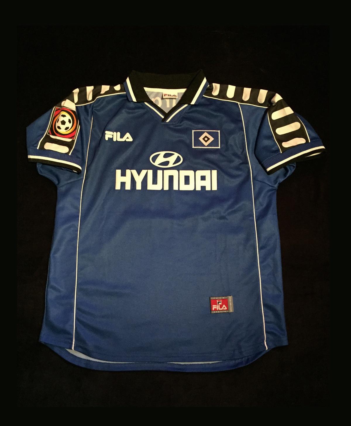Segunda equipación de Hamburgo 99-00