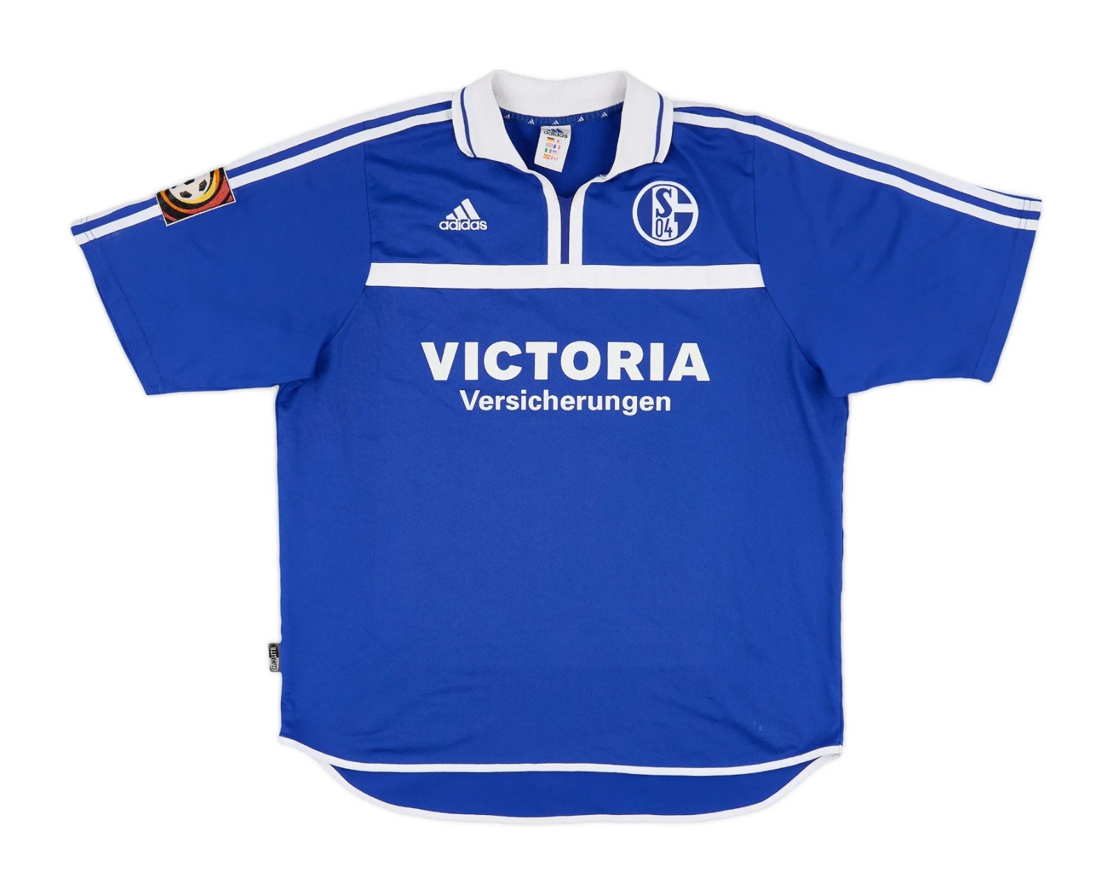Primera equipación de Schalke 04 01-02