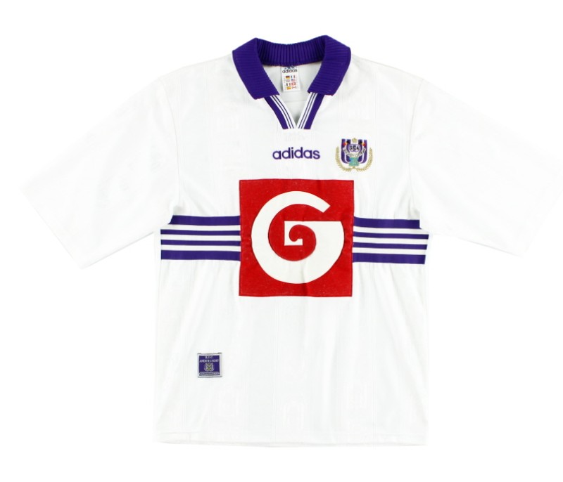 Segunda equipación de Anderlecht 97-98