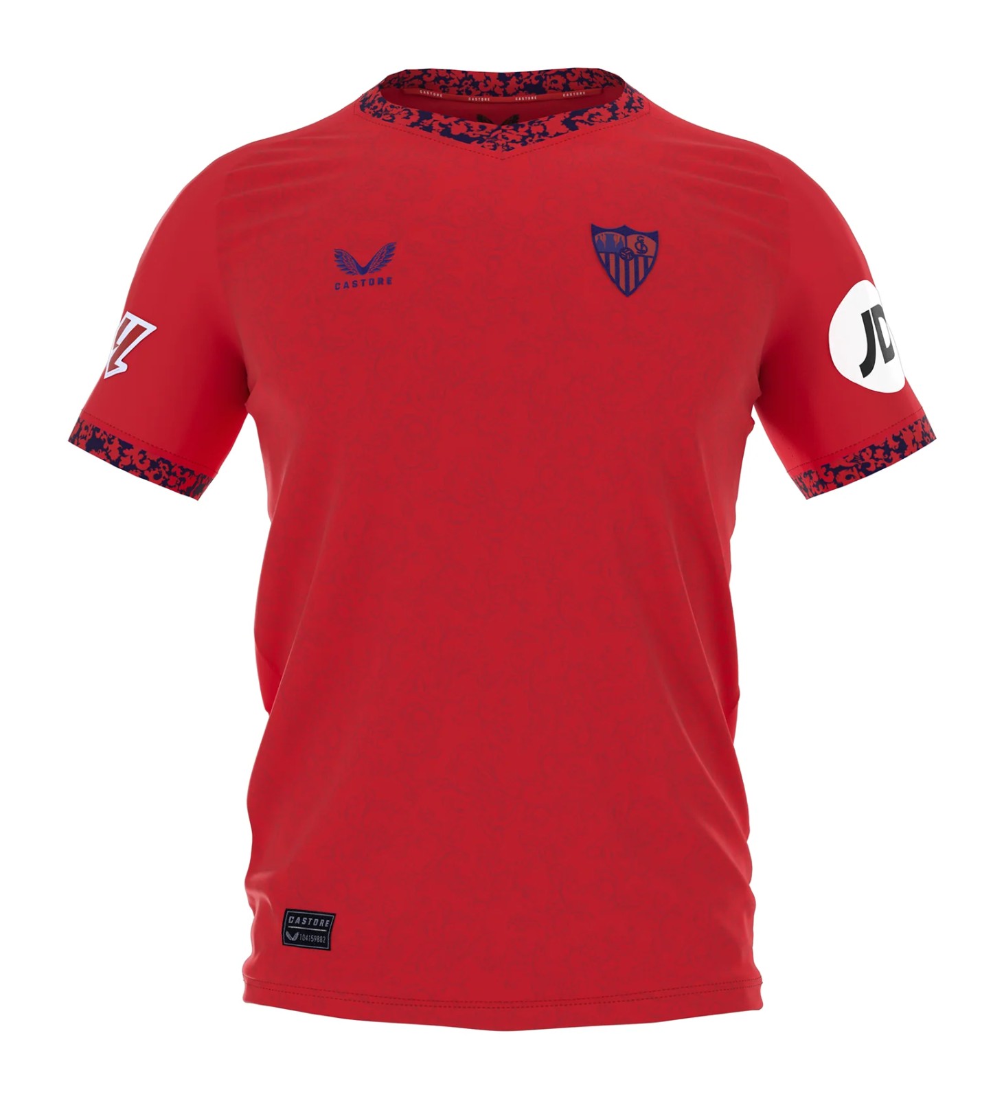 Segunda equipación de Sevilla FC 24-25