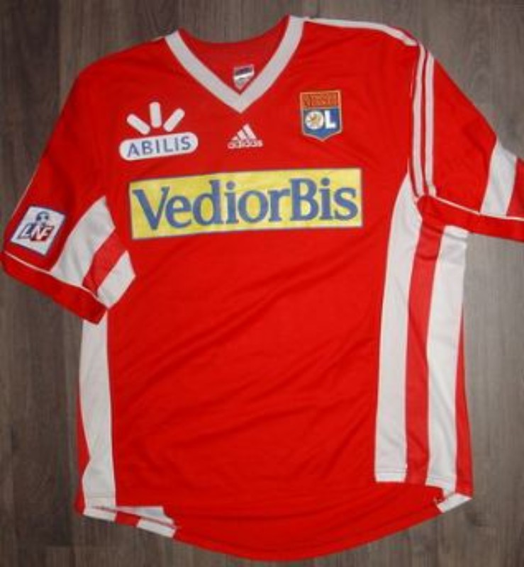 Tercera equipación de Olympique de Lyon 98-99