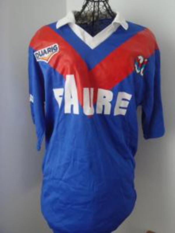 Tercera equipación de Olympique de Lyon 89-90