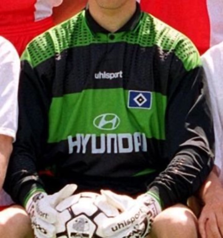Equipación de portero de Hamburgo 97-98