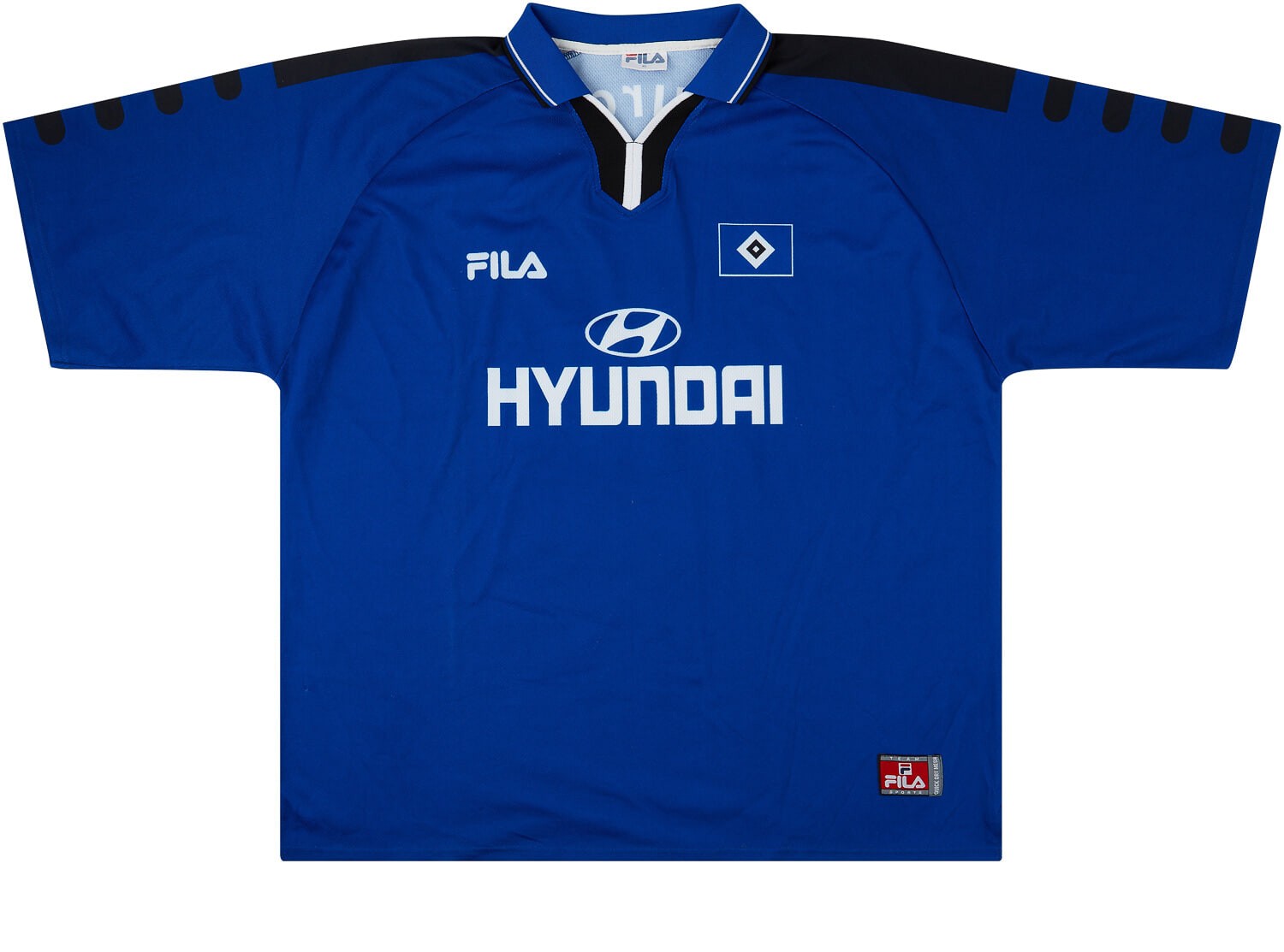 Segunda equipación de Hamburgo 98-99
