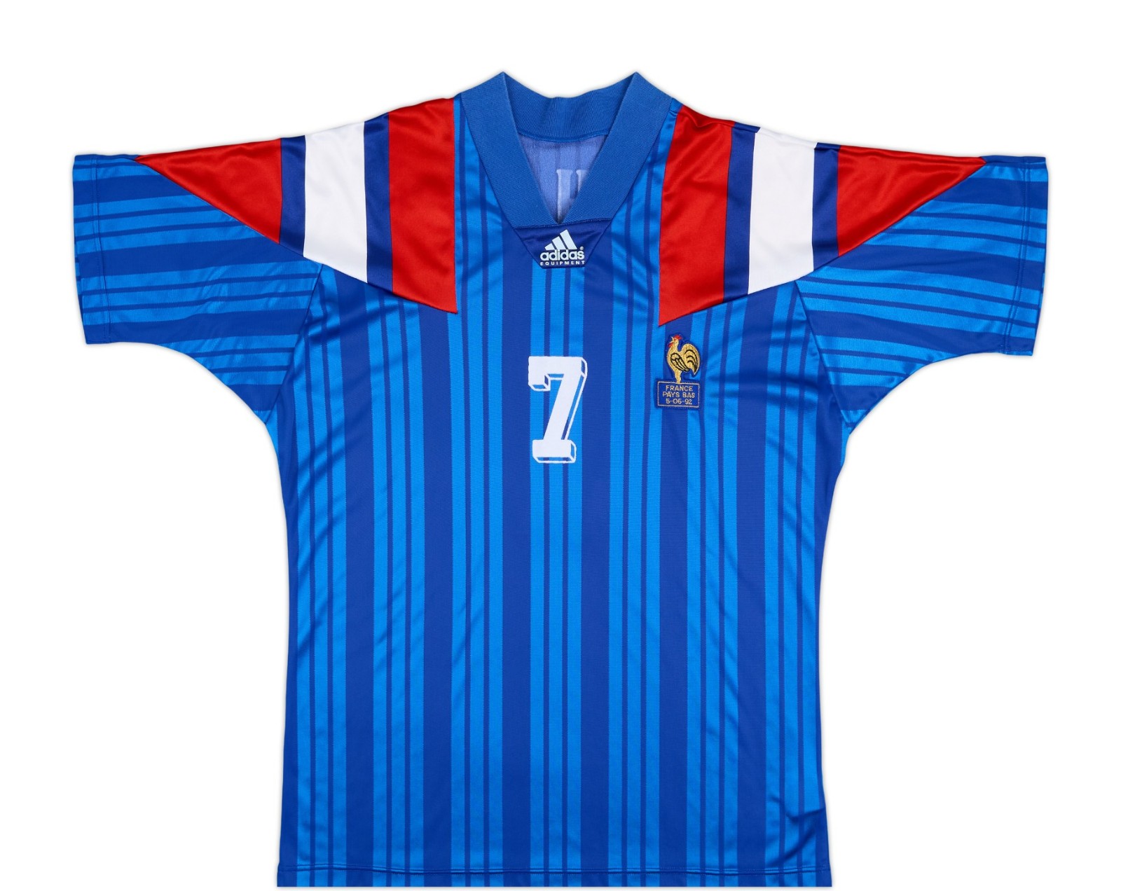 Primera equipación de Francia 1992