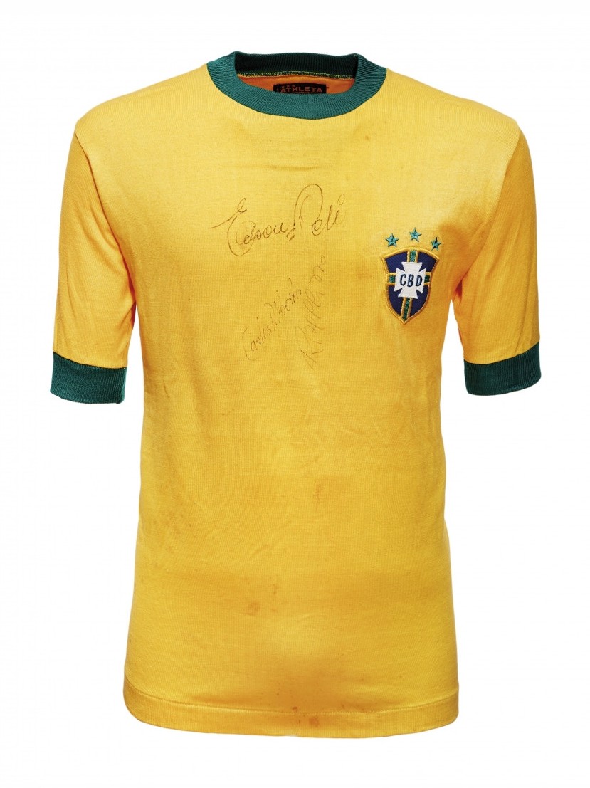 Primera equipación de Brasil 1970