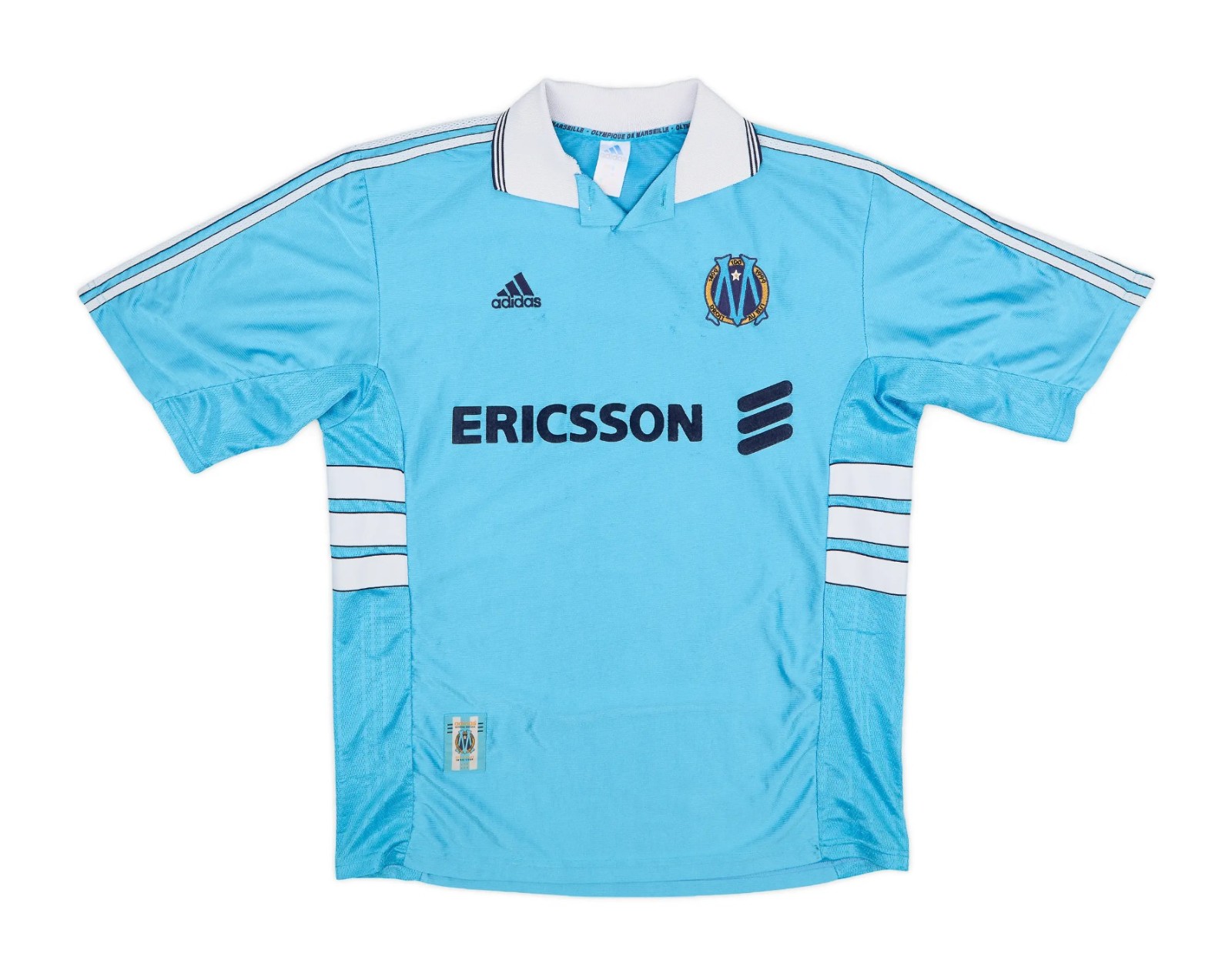 Segunda equipación de Olympique de Marsella 98-99