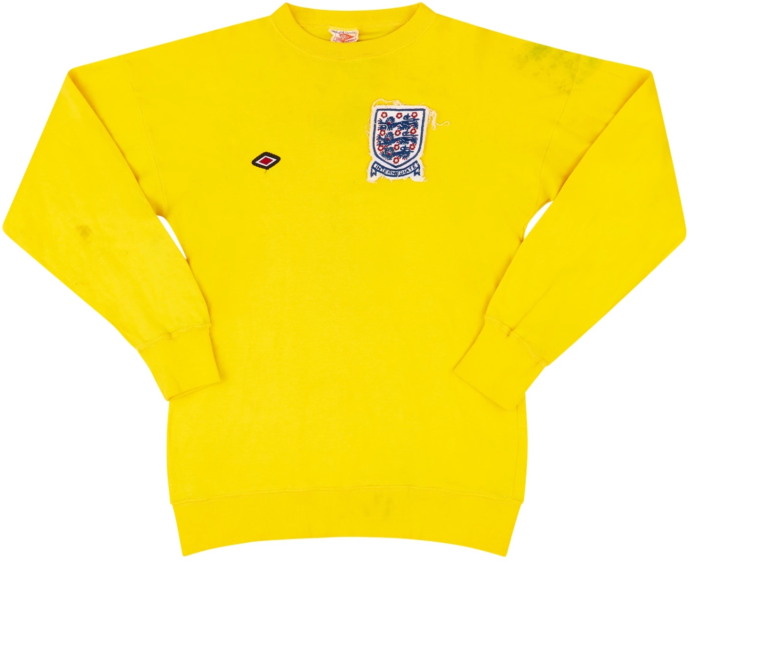 Equipación de portero de Inglaterra 1972