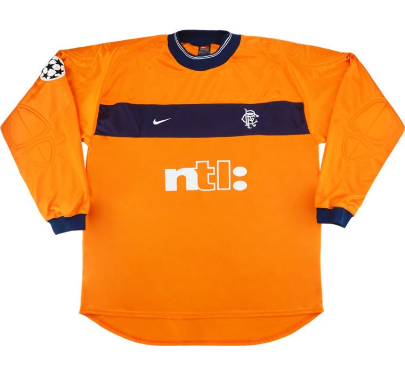 Equipación de portero de Glasgow Rangers 99-00