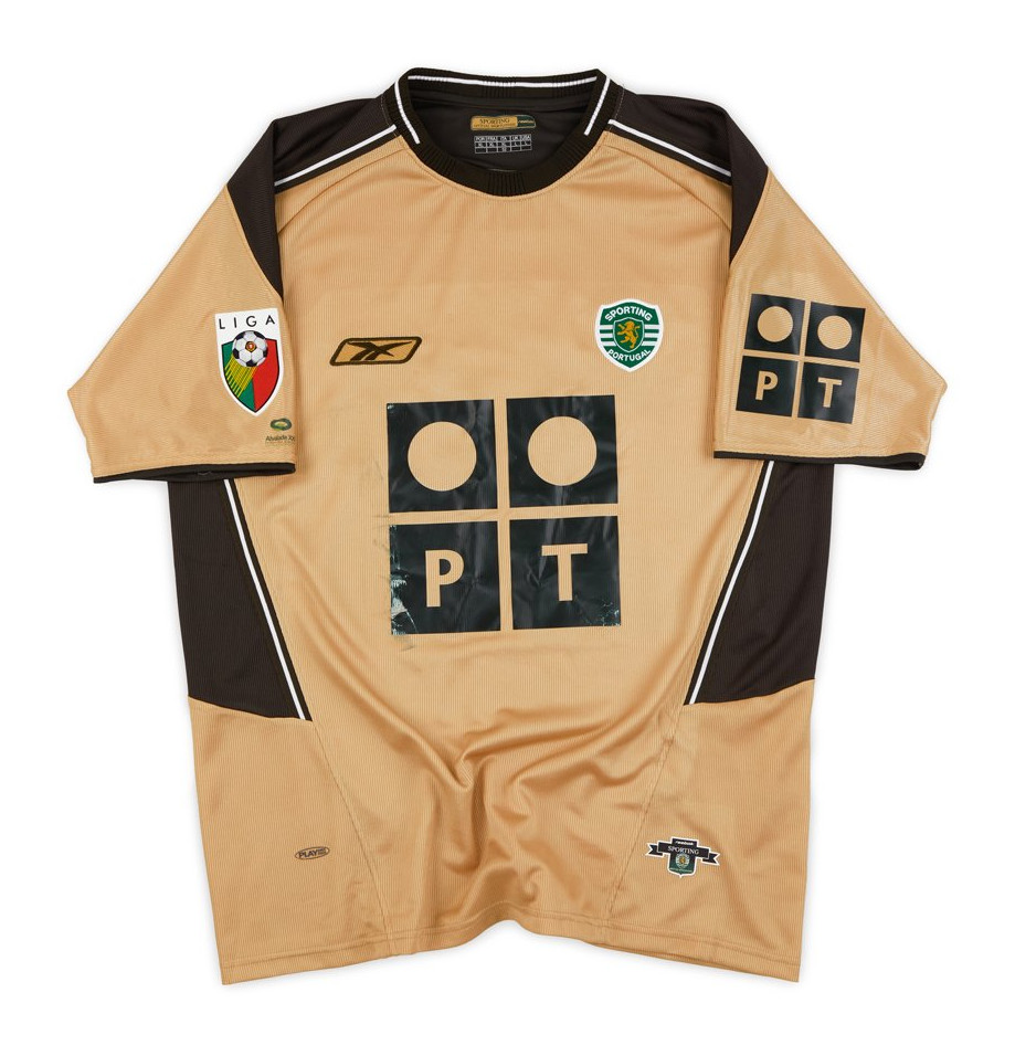Segunda equipación de Sporting de Portugal 03-04