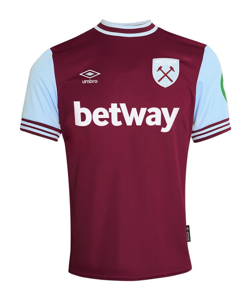 Primera equipación de West Ham United 24-25