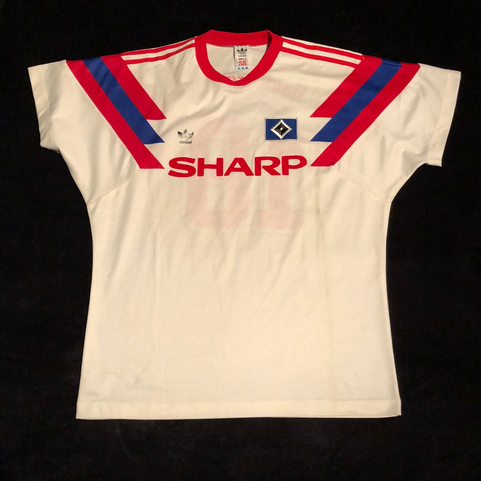 Primera equipación de Hamburgo 89-90