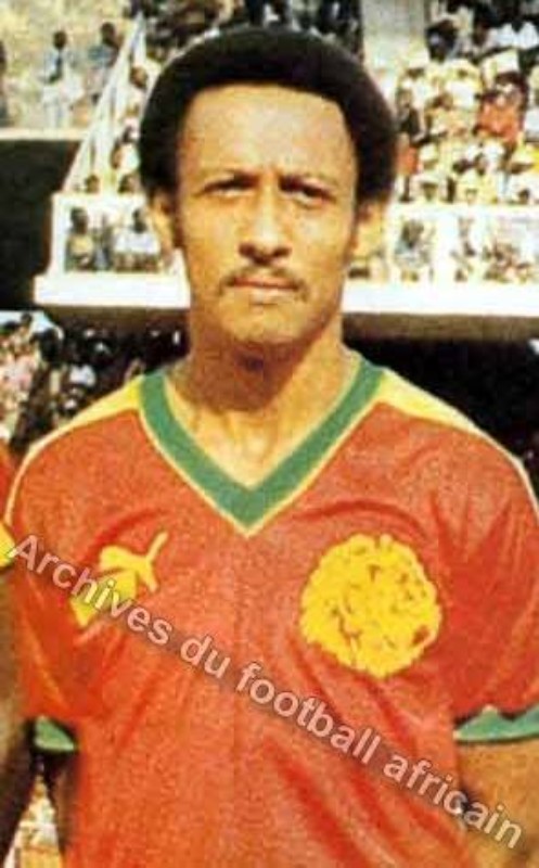 Segunda equipación de Camerún 1980