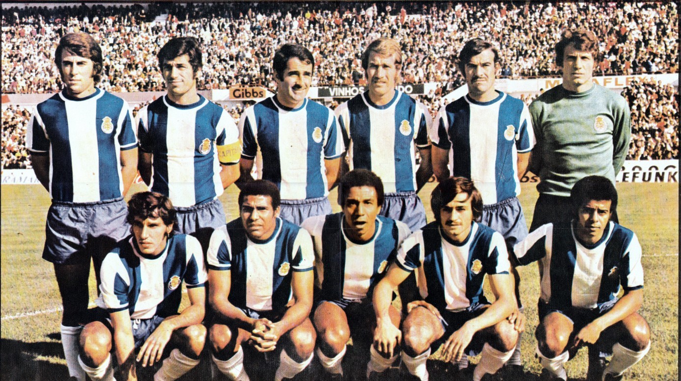 Primera equipación de Oporto 72-73