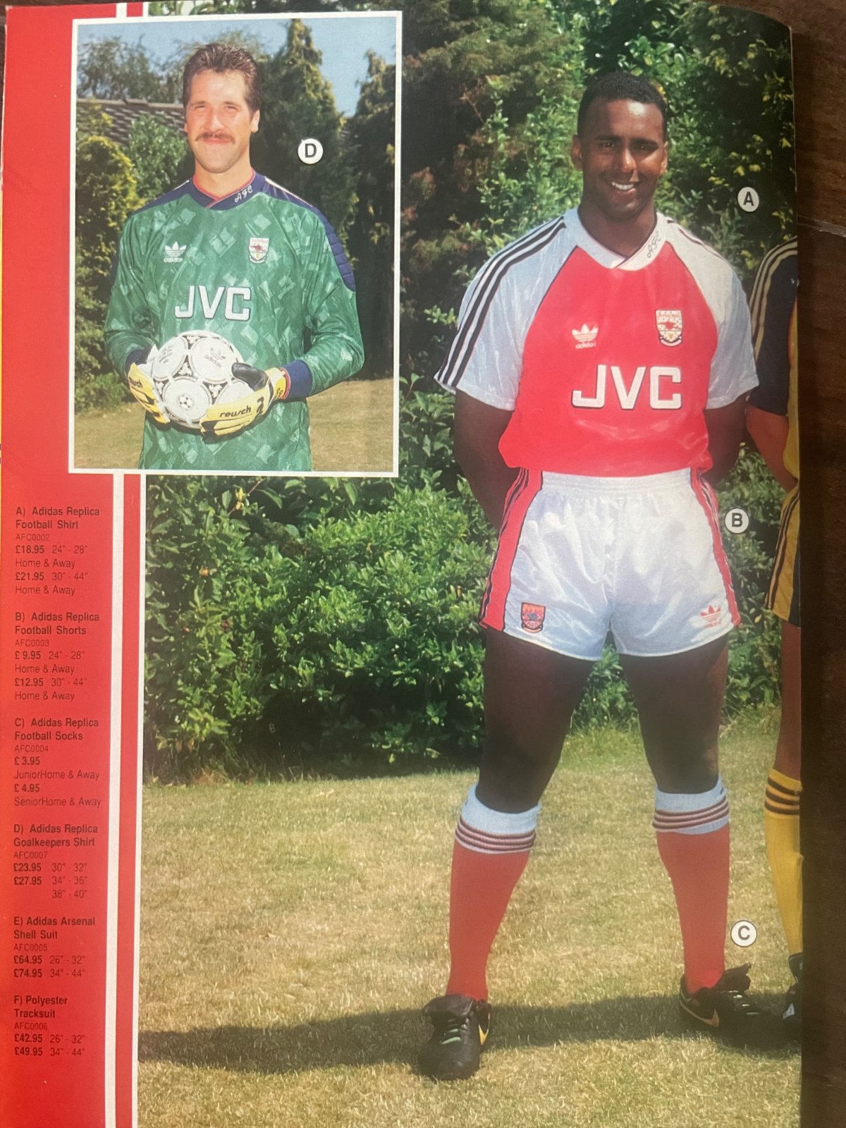 Arsenal FC 90-91 Entrenamiento 2