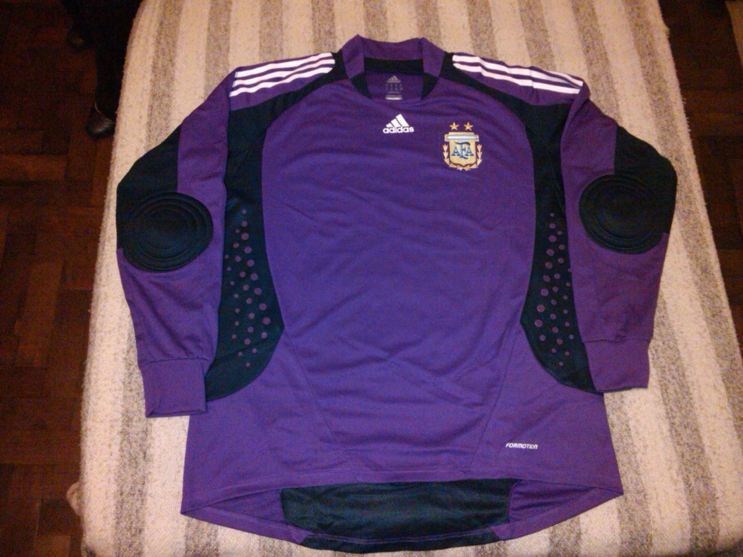 Equipación de portero de Argentina 2008