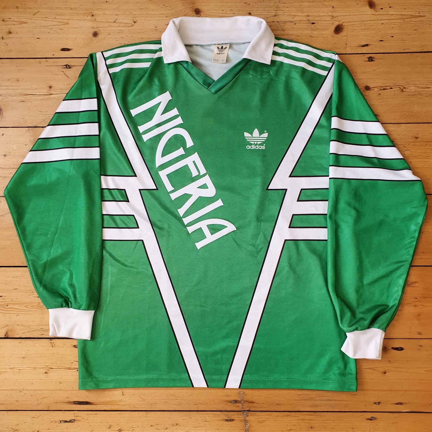Primera equipación de Nigeria 1992