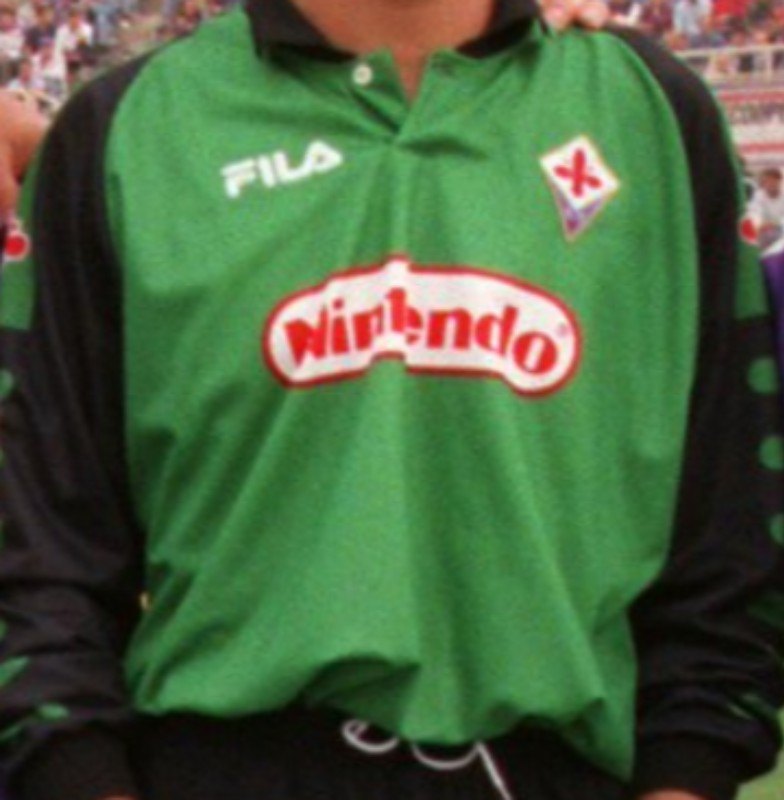 Equipación de portero de Fiorentina 98-99