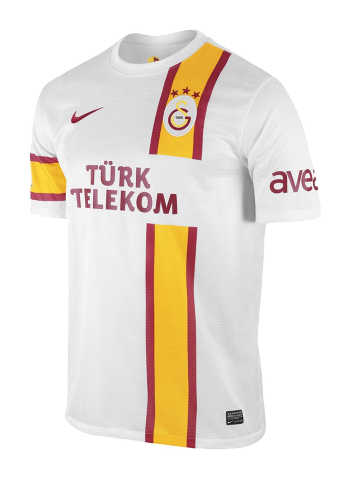 Segunda equipación de Galatasaray 12-13