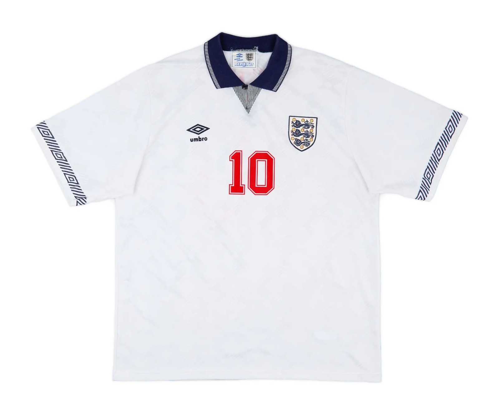 Primera equipación de Inglaterra 1990