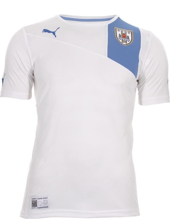 Segunda equipación de Uruguay 2012