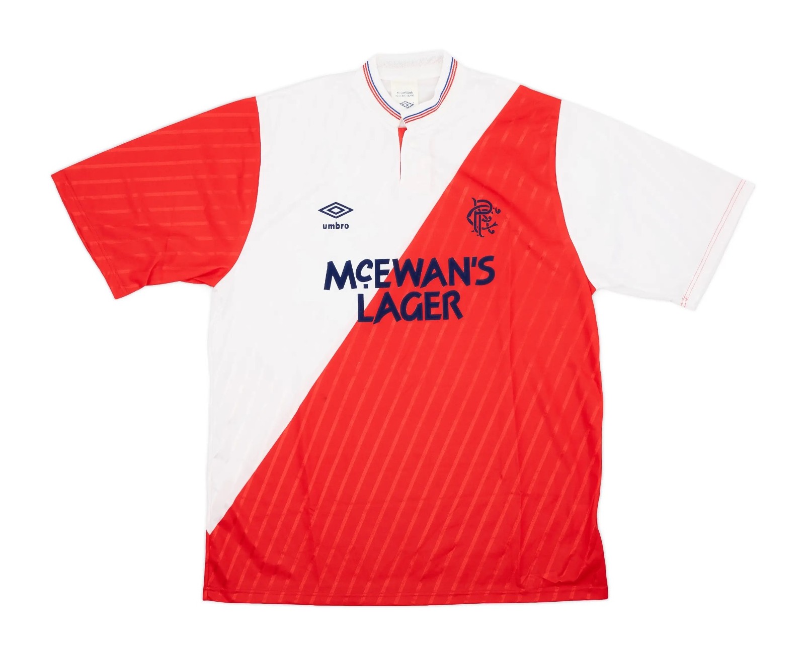 Segunda equipación de Glasgow Rangers 88-89
