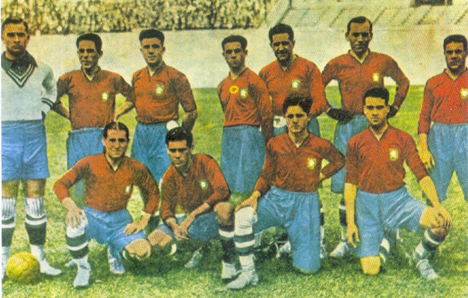 Primera equipación de Portugal 1928