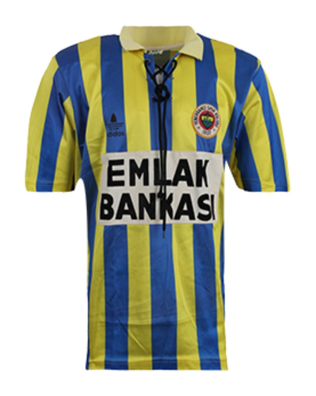 Primera equipación de Fenerbahçe 91-92