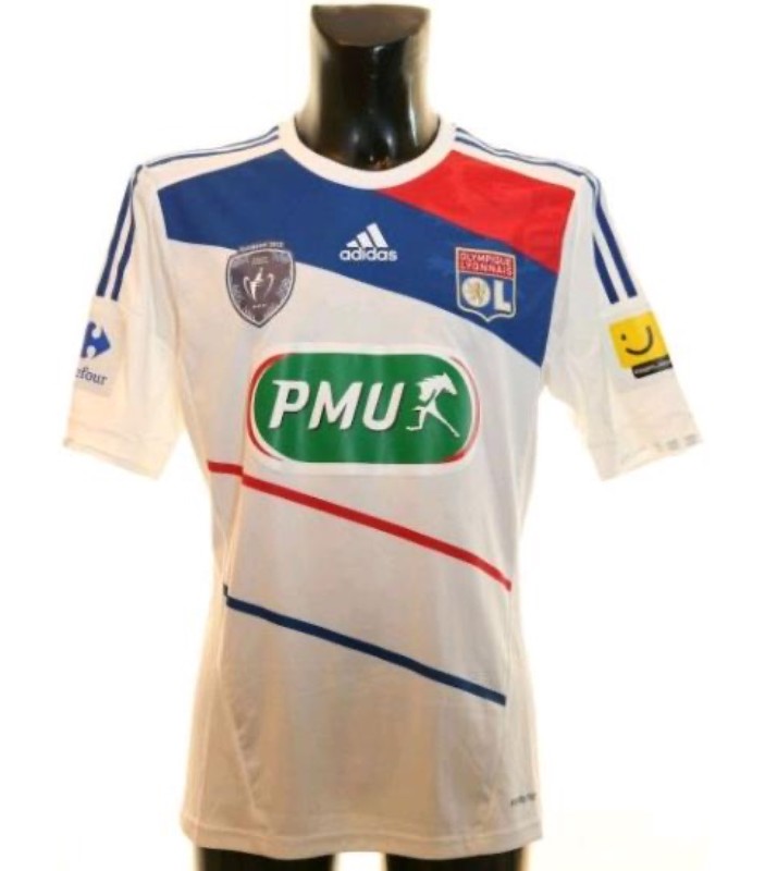 Primera equipación de Olympique de Lyon 12-13