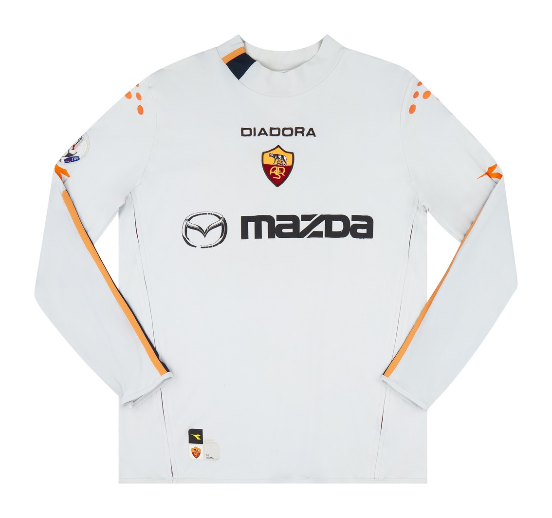 Equipación de portero de Roma 03-04