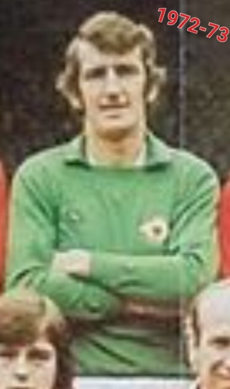 Equipación de portero de Manchester United 72-73