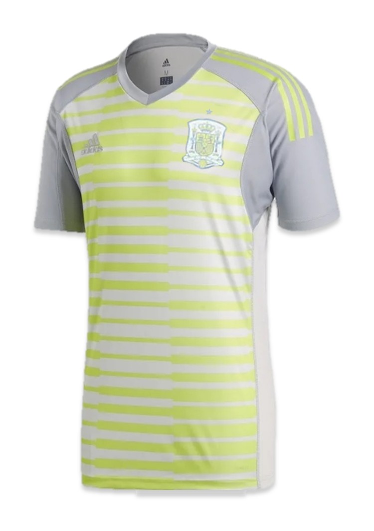 Equipación de portero de España 2018