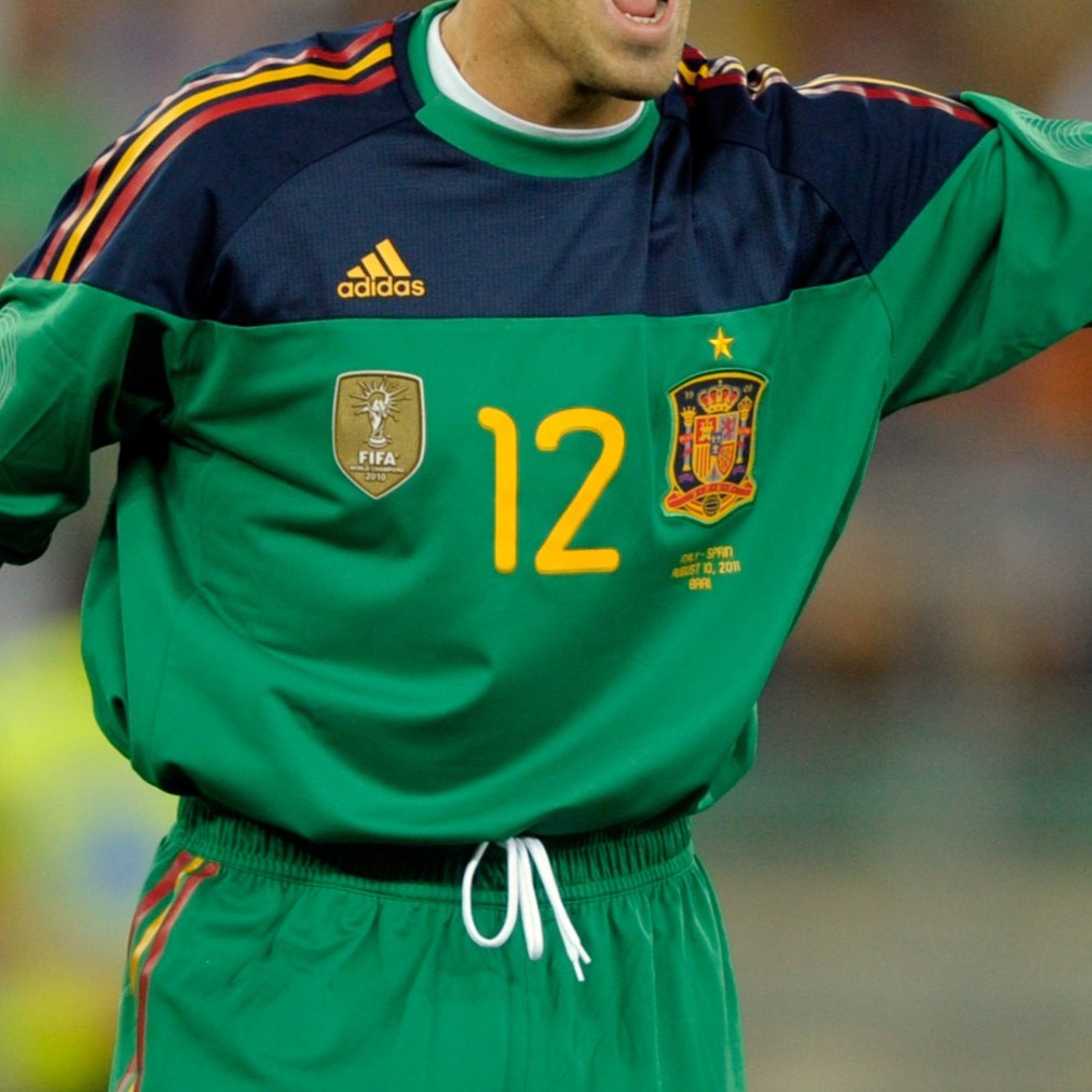 Equipación de portero de España 2011