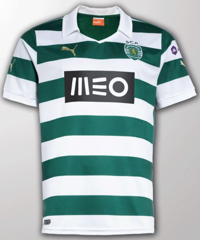 Primera equipación de Sporting de Portugal 13-14