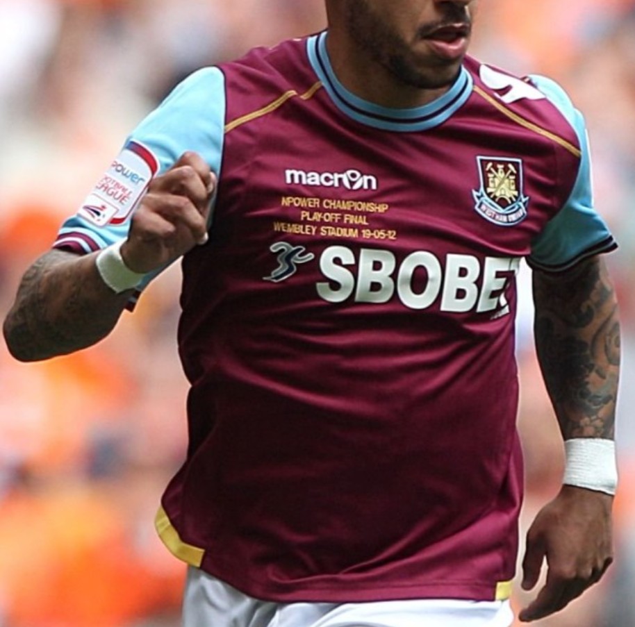 Equipación especial de West Ham United 11-12