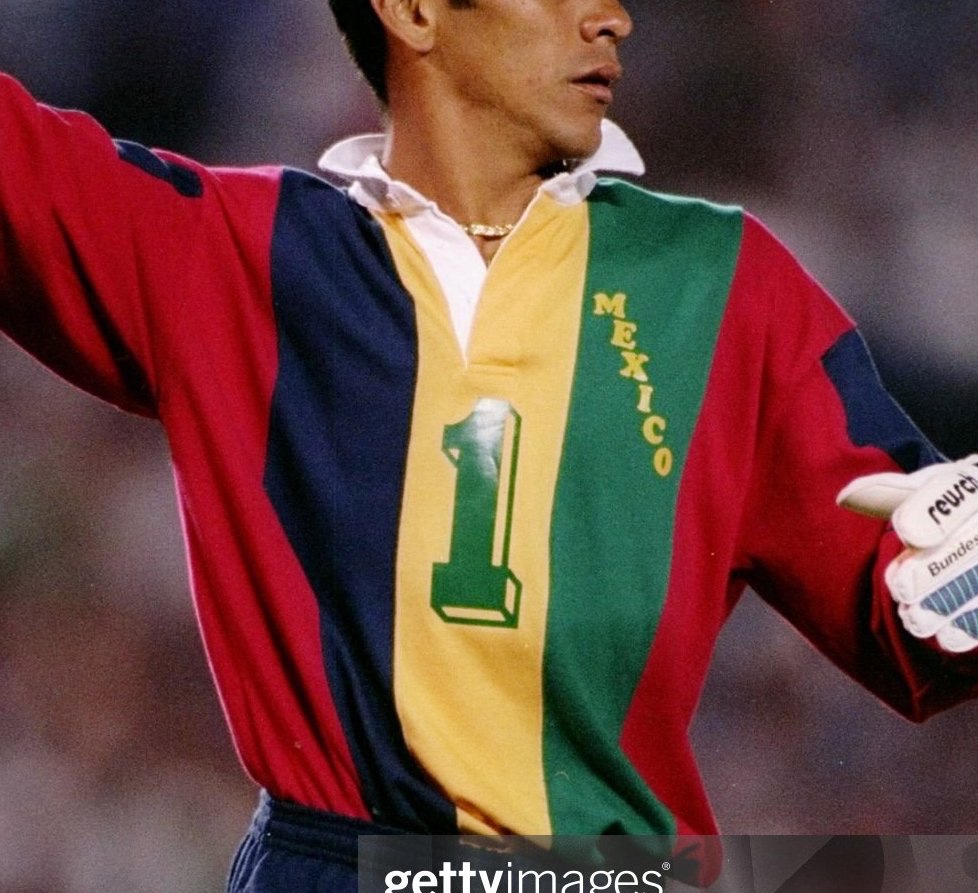 Equipación de portero de México 1993