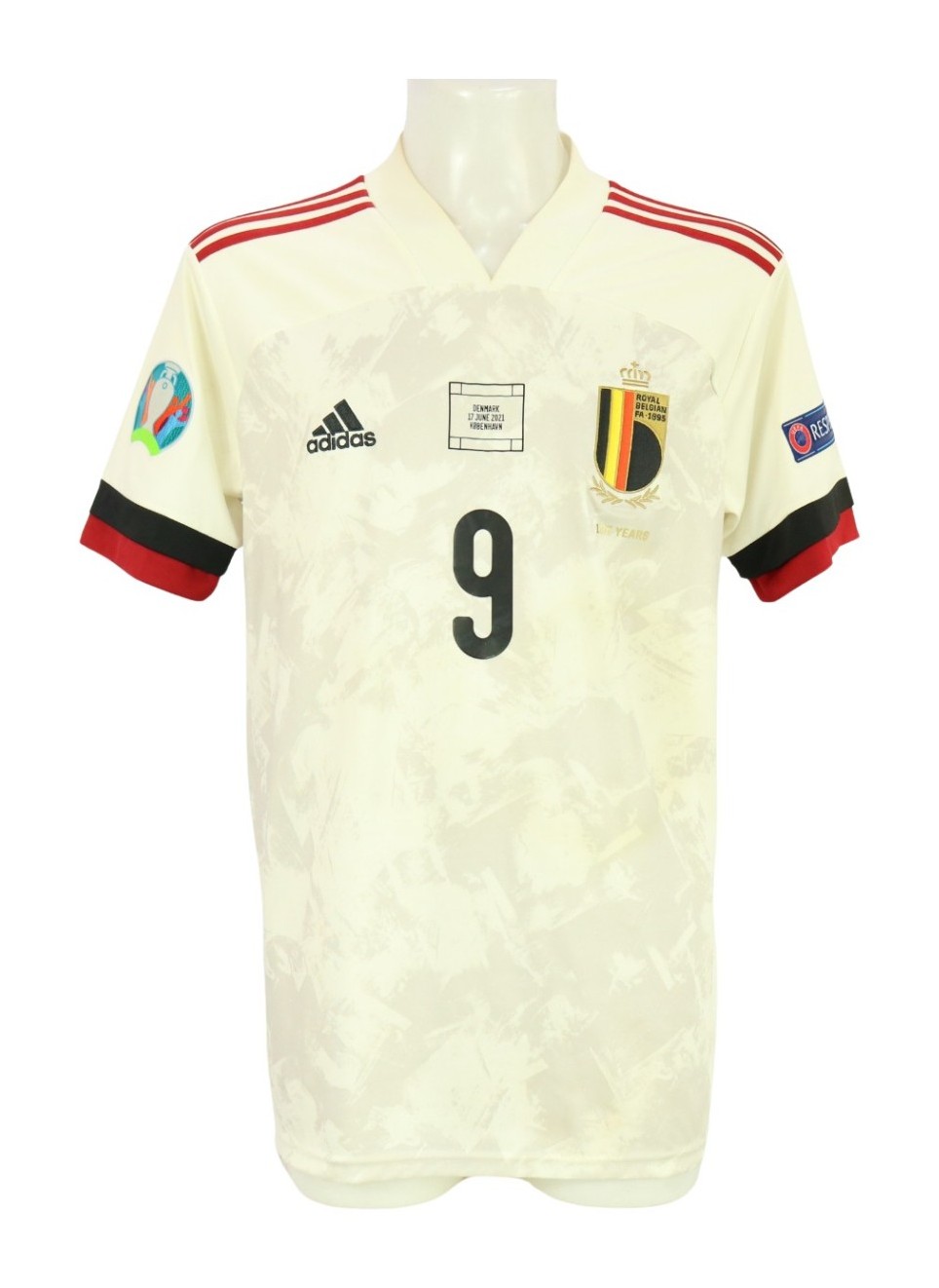 Segunda equipación de Bélgica 2021