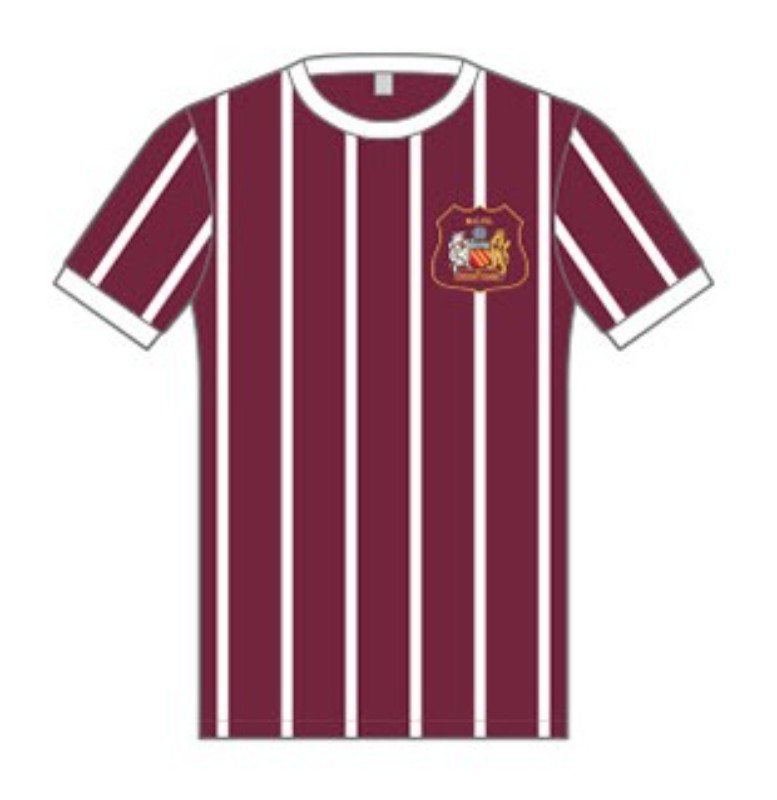 Segunda equipación de Man City 66-67