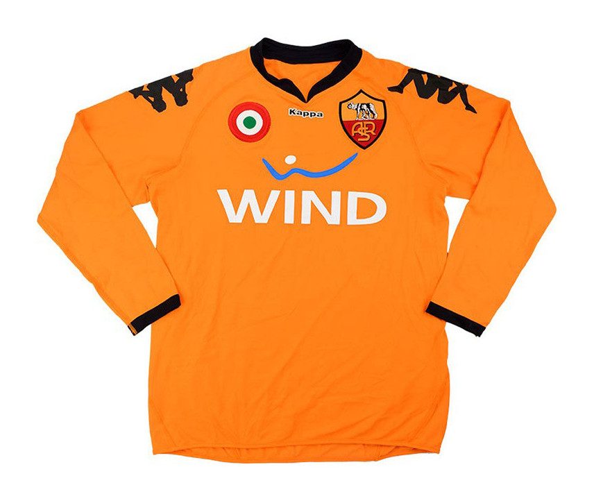 Equipación de portero de Roma 07-08