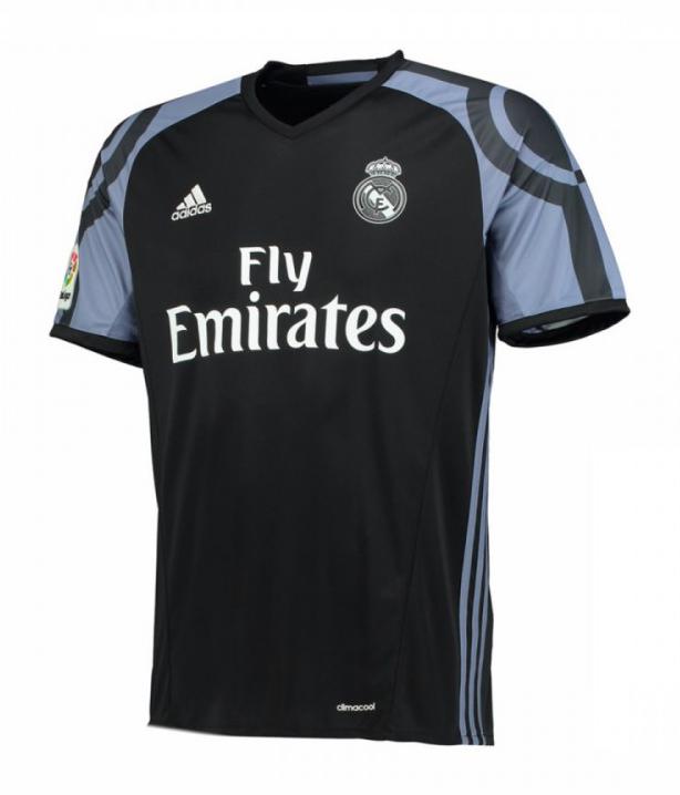Tercera equipación de Real Madrid 16-17