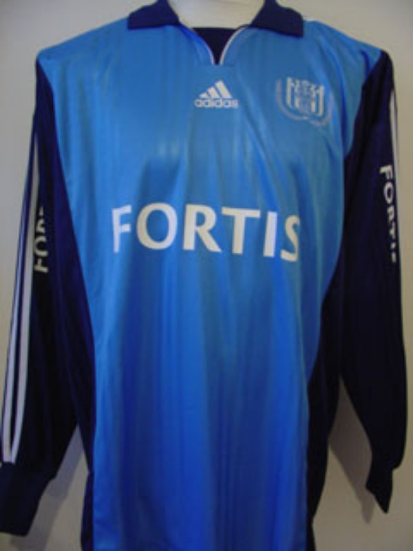 Equipación de portero de Anderlecht 02-03