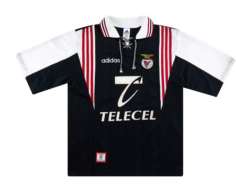Segunda equipación de Benfica 97-98