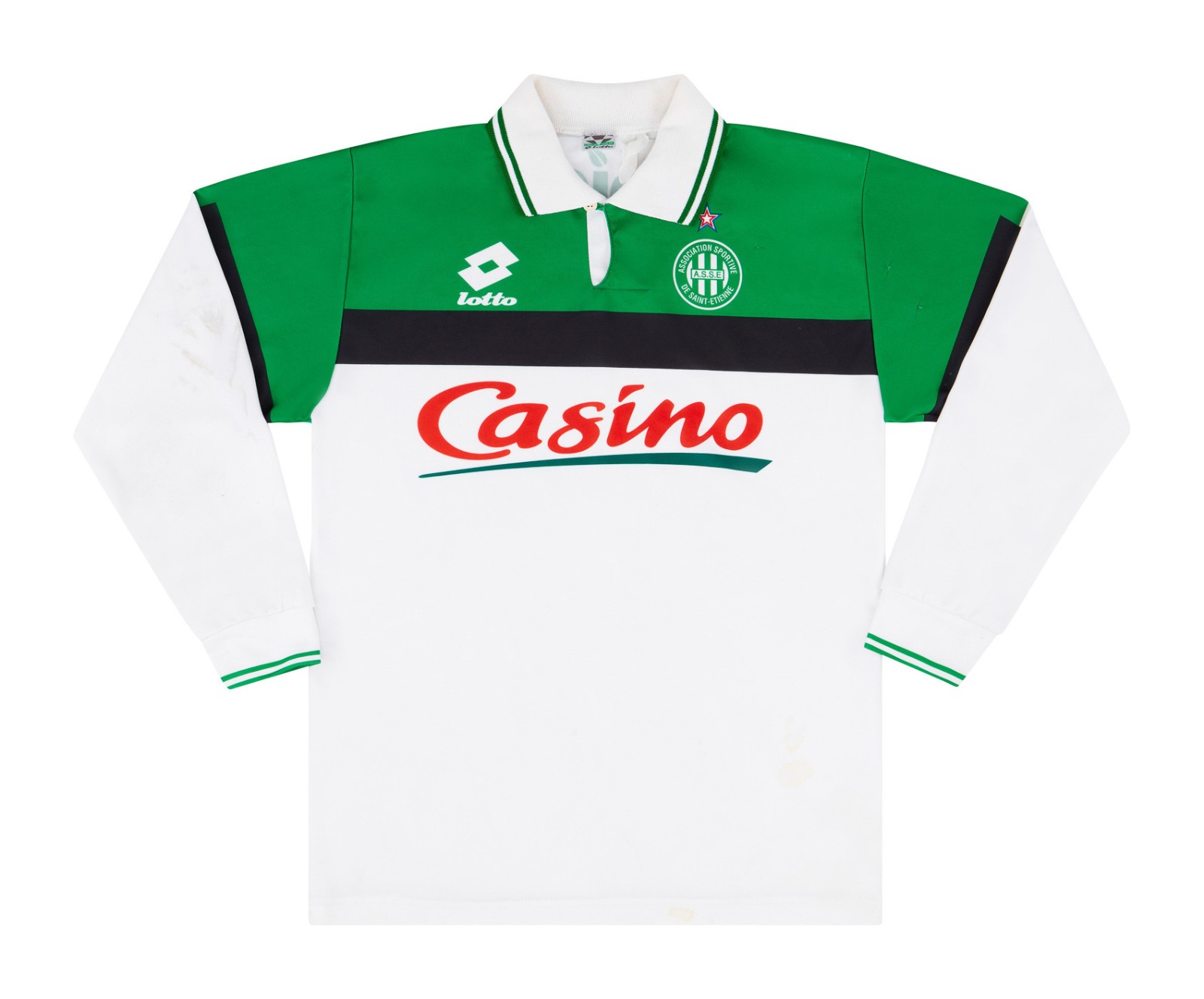 Segunda equipación de Saint-Étienne 95-96